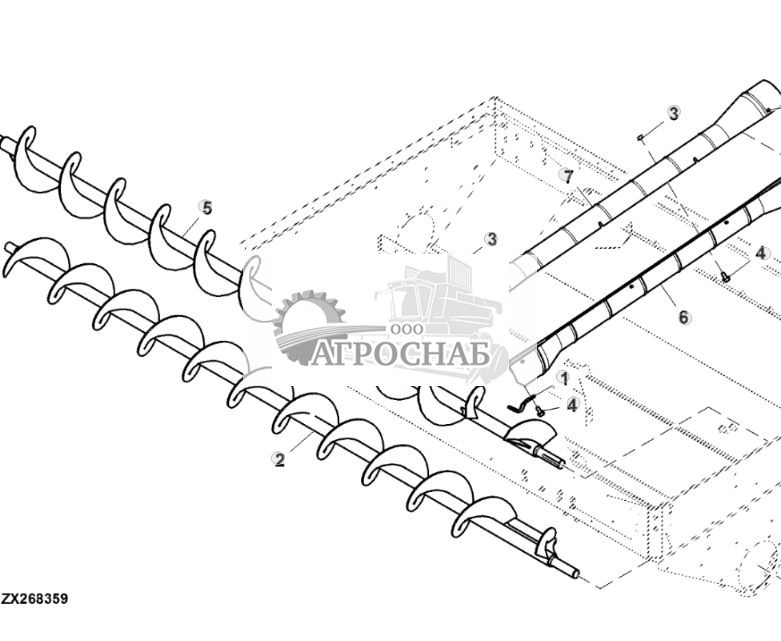 Поперечные шнеки зернового бункера, 3,2 бушеляс - ST824174 795.jpg